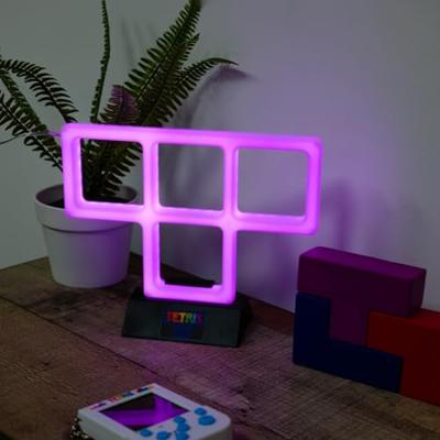 Tetris - Neon Light Paars Tetris - Neon Light Paars
