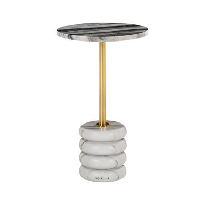 Richmond Ronde Bijzettafel 'Isolde' Marmer, 33cm