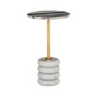 Richmond Ronde Bijzettafel 'Isolde' Marmer, 33cm - thumbnail