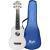 Flight Travel Series TUS35 White sopraan ukelele met gigbag - thumbnail