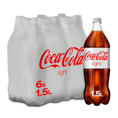 Coca-Cola light pet (6x 1.5 liter)