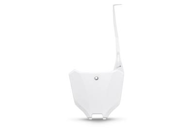 UFO PLAST startnummerbord start number plate ufo honda white