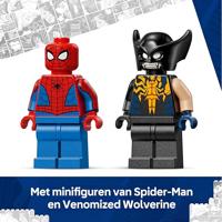 LEGO Marvel Spider-Man auto vs. Venomized Wolverine 76336 - thumbnail
