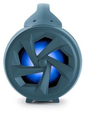 BIGBEN PARTYBTLITEDB - Draadloze lichtspeaker - Bluetooth - Inclusief microfoon - Lichteffecten - 50W - Donkerblauw