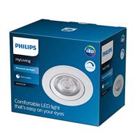 Philips Led inbouwspotSparkle 5w - 2700K - 8,5cm wit - 75560700 - thumbnail