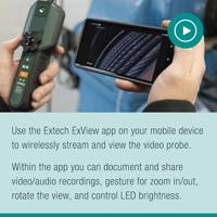 Extech BR450W-A2 Endoscoop Sonde-Ø: 3.9 mm Sondelengte: 1.5 m - thumbnail