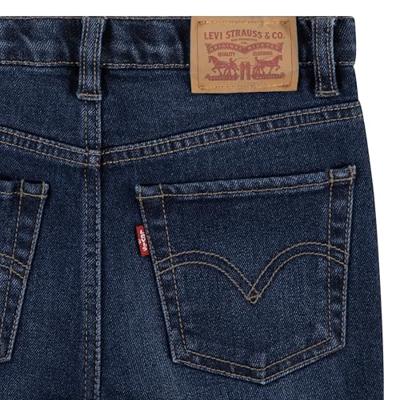 Meisjesjeans 720 High Rise Flare LEVI'S® ongewassen denim