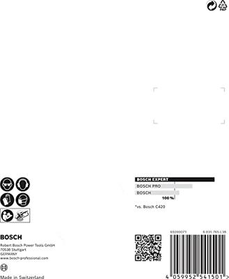 Bosch Accessoires Expert C470 schuurpapier voor excenterschuurmachines 125 mm, 8 gaten, K60/120/240 6-delig - 2608900812
