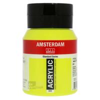 Royal Talens Amsterdam Acrylverf 500 ml - Groengeel 243 - thumbnail