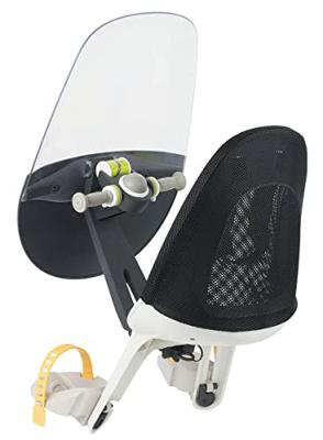 Qibbel Windscherm air voorzitje junior transparant/grijs