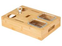 Wenko Snackplank met glazen bakjes - thumbnail