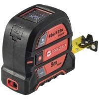 TOOLCRAFT 2-in-1 laserafstandsmeter max. 40 m met meetlint - thumbnail