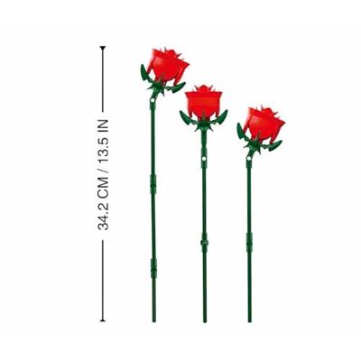 Sluban Flowers roos (m38-b1121b)