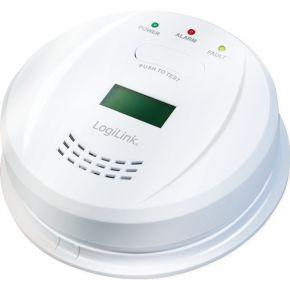 LogiLink SC0111 Koolmonoxidemelder werkt op batterijen Detectie van Koolmonoxide