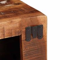 Wijnrek Bruin 44 x 30 x 35 cm Massief gerecycled hout - thumbnail