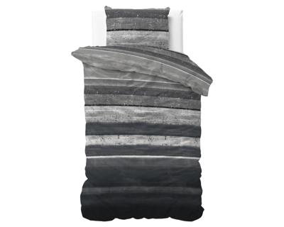 Sleeptime Flanel Marcus Grijs 140 x 200/220 cm
