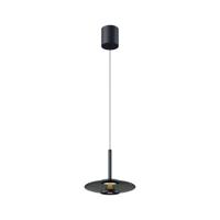 Artdelight Hanglamp Madison 1 lichts Ø 22 cm comfortlift zwart - thumbnail