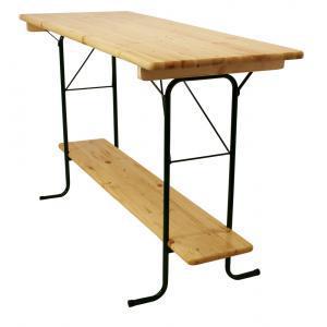 Inklapbare rechthoekige statafel 125 x 70 cm Inklapbare rechthoekige statafel 125 x 70 cm