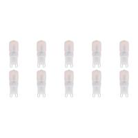 LED Lampen Set 10-Pack - G9 Fitting 2.5W - Koud Wit 6500K - Vervangt 25W - thumbnail