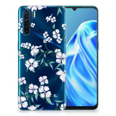 OPPO A91 Uniek | TPU Case | Blossom White OPPO A91 Uniek | TPU Case | Blossom White