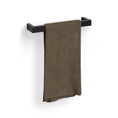 ZACK Linea Handdoekhouder 46,5x7,7x3cm zwart ZACK Linea Handdoekhouder 46,5x7,7x3cm zwart