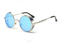 Retro gesneden ronde zonnebril - thumbnail