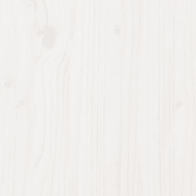 Bedframe zonder matras massief grenenhout wit 80x200 cm - thumbnail