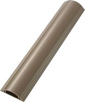 TRU COMPONENTS Kabelbrug 1592917 PVC Bruin Aantal kanalen: 1 1000 mm Inhoud: 1 stuk(s) - thumbnail
