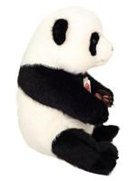 Zittende panda knuffel 28 cm TEDDY HERMANN meerkleurig - thumbnail