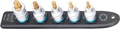 Hazet 992T-SR/5 Binnen-Torx Houderstrip 5-delig Vierkant, 1/2 (12.5 mm) Hazet 992T-SR/5 Binnen-Torx Houderstrip 5-delig Vierkant, 1/2 (12.5 mm)