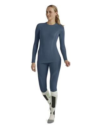 Falke LS Wool-Tech Shirt Dames Capitain XL - thumbnail