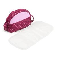 Poppen Luiertas - Dots Brombeere - thumbnail