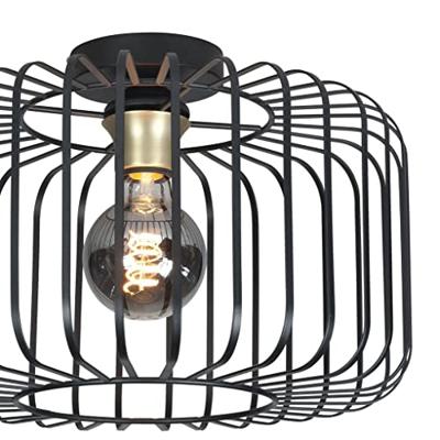 HighLight plafondlamp Lucca 40 cm - zwart