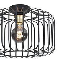 HighLight plafondlamp Lucca 40 cm - zwart - thumbnail