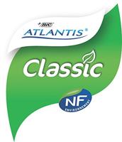 Balpen Bic Atlantis classic grip clic medium rood - thumbnail