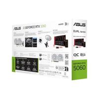 VGA ASUS GeForce RTX 5060 DUAL-RTX5060-O8G-WHITE - thumbnail