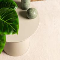 VidaXL Vloerkleed huarte laagpolig zacht wasbaar 80x150 cm beige - thumbnail