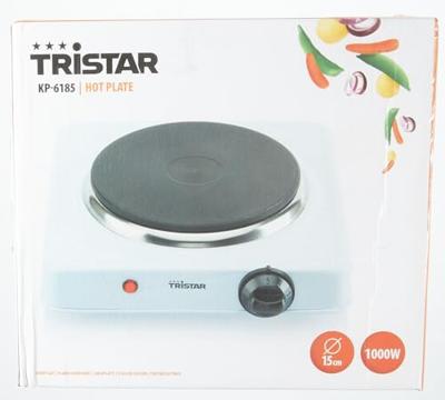 Tristar Elektrische Kookplaat - Wit - 1000W - thumbnail