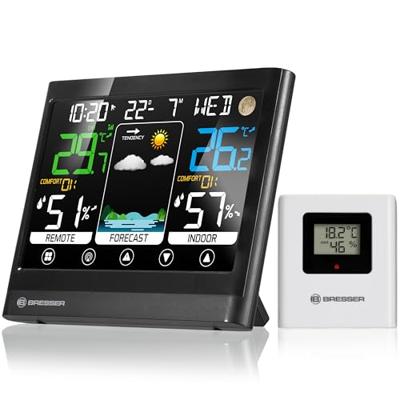 BRESSER MeteoTemp BF Weerstation met Touch Display