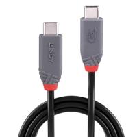 LINDY 36958 USB-C-kabel USB 4.0 USB-C stekker 2.00 m Zwart - thumbnail
