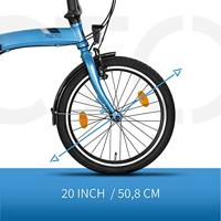 Pacto Three 20 inch Vouwfiets 6v - thumbnail