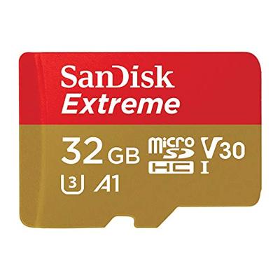 SanDisk Extreme microSDHC-kaart Retail 32 GB A1 Application Performance Class, v30 Video Speed Class