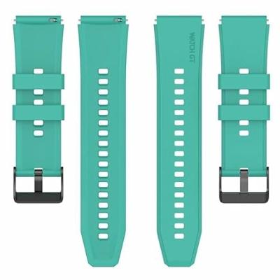 Siliconen gesp bandje - Turquoise - Garmin Vivoactive 6 / Vivoactive 5 / Vivoactive 3
