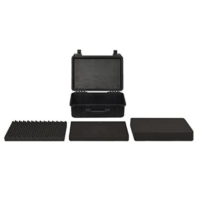 Flightcase draagbaar 47x36x18 cm PP zwart