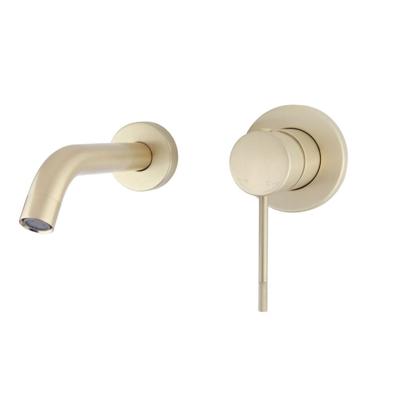 Best-Design "Nancy-Decorata" Inbouw-Wandmengkraan Uitl=20cm Mat-Goud Best-Design "Nancy-Decorata" Inbouw-Wandmengkraan Uitl=20cm Mat-Goud