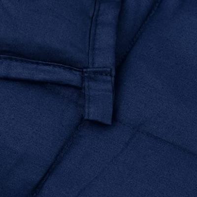 Verzwaringsdeken 152x203 cm 11 kg stof blauw Verzwaringsdeken 152x203 cm 11 kg stof blauw