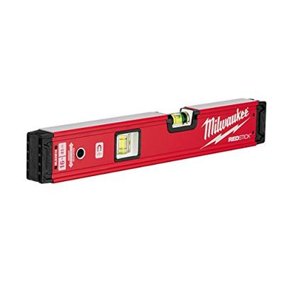 Milwaukee REDSTICK™ Backbone box waterpas magnetisch 40cm - 4932459061 Milwaukee REDSTICK™ Backbone box waterpas magnetisch 40cm - 4932459061