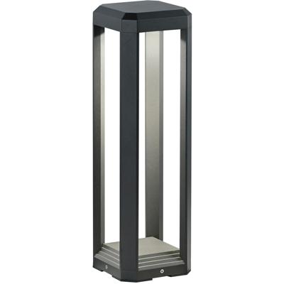 LED Buitenlamp Staand 11W Warm Wit 3000K IP65 Antraciet Aluminium