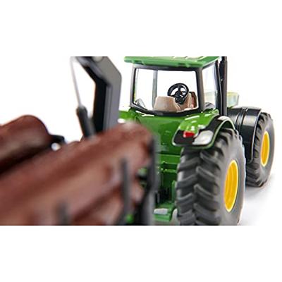 SIKU John Deere met houttransport - thumbnail