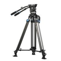 Sirui Twin-Leg Video Tripod 100mm Half-Bowl + VHS18 Professional Fluid Head - thumbnail